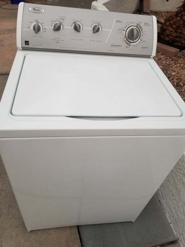 Whirlpool washer machine super capacity for Sale in Las Vegas, NV OfferUp