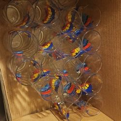 Diet Pepsi glass from 90s