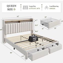 Queen Size Bed Frame