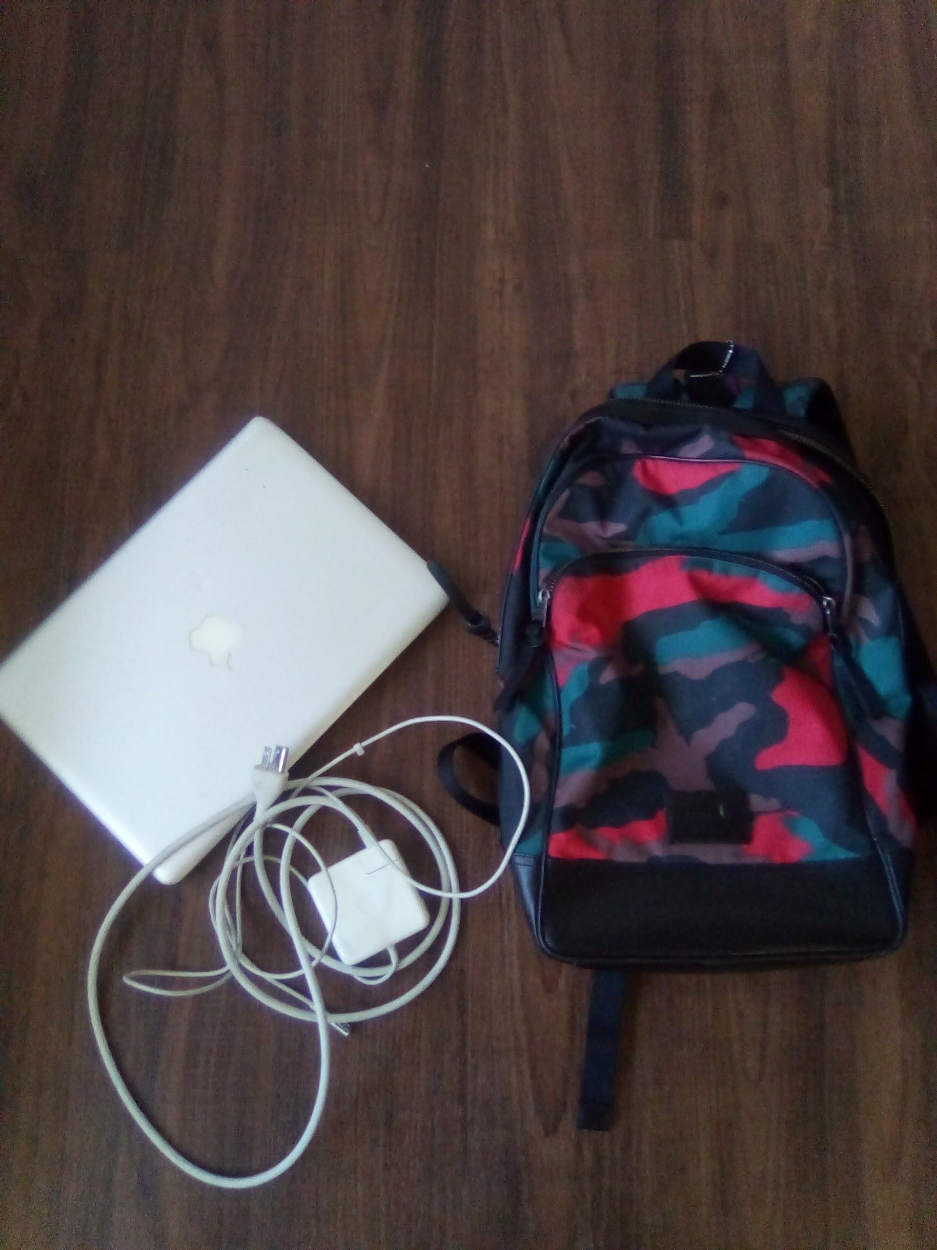 MacBook Pro w/ Coach Backpack