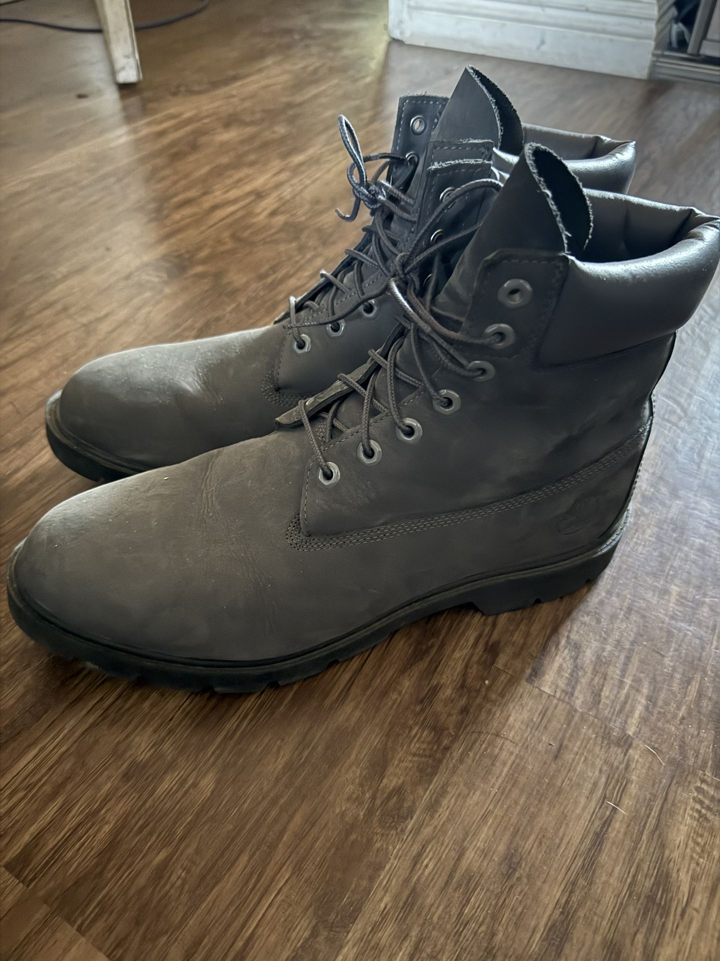 Men’s Gray Timberlands