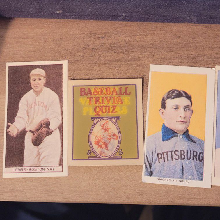 Baseball memorabilia Tobacco baseball Cards
