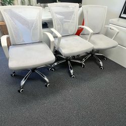 Office chairs- white