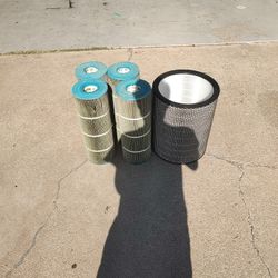 Pool Filter Cartridges-lot Of 5