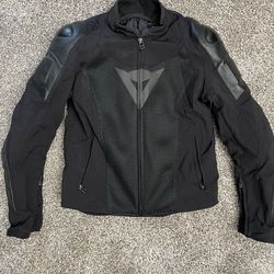 Dainese MIG Leather-Tex Motorcycle Jacket – Full Armor, Excellent Condition