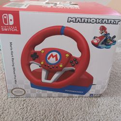 Mario Kart Pro Mini Wheel With Game For Nintendo Switch