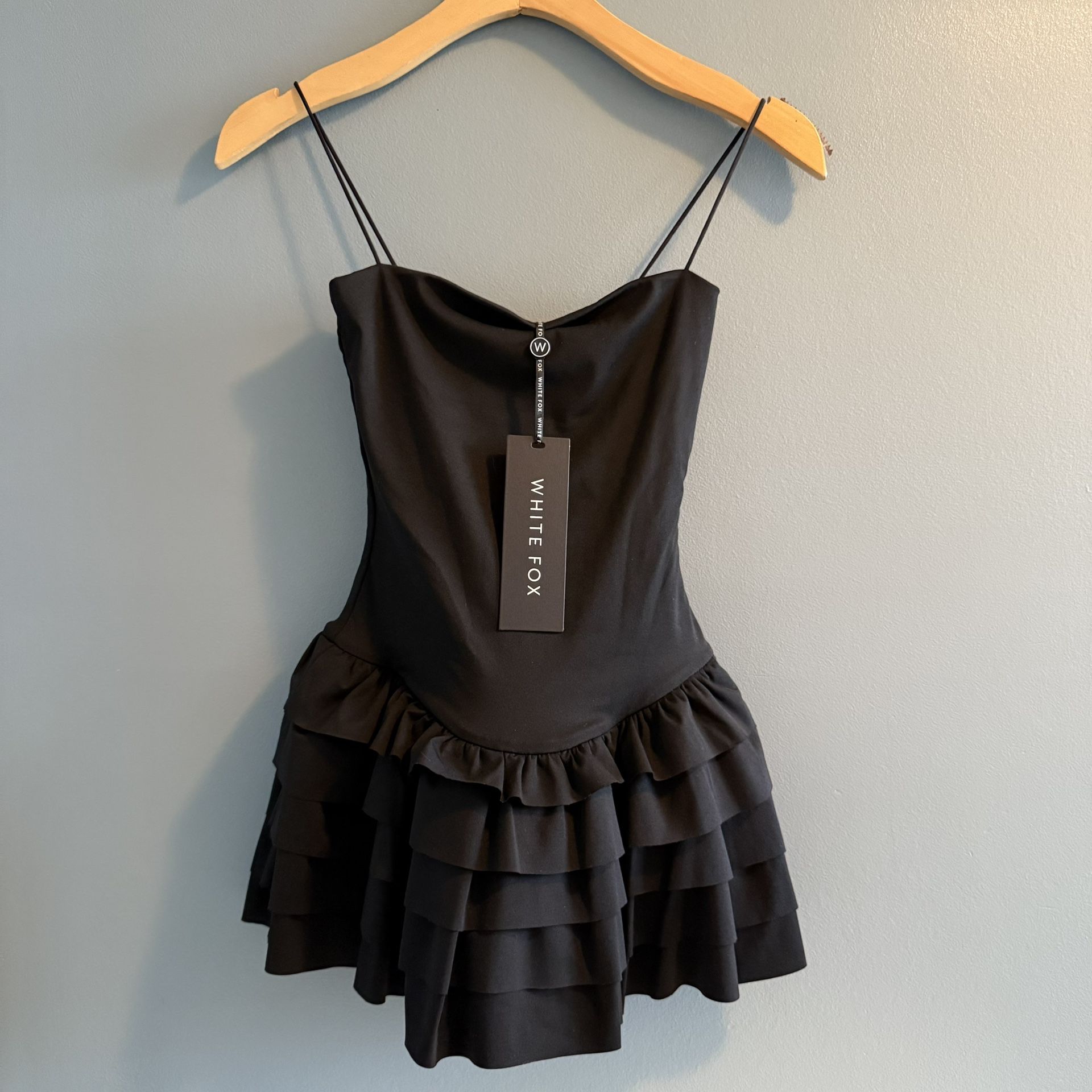 White Fox Boutique Black Photo ID Playsuit