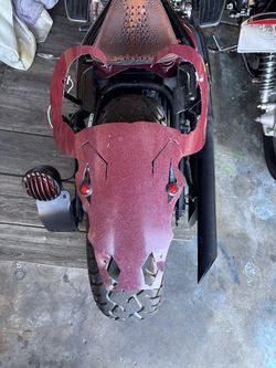 Custom rear fender