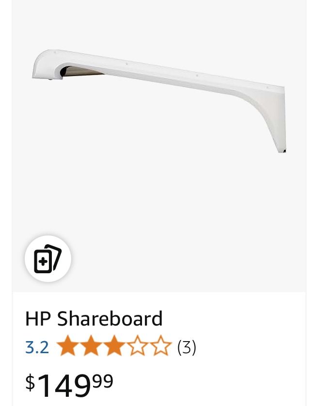 HP share board, new: $pc