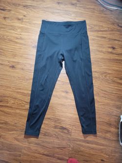 Victoria's Secret Black High Waisted Workout Leggings Size 10