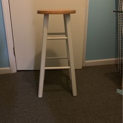 Counter Height Wood Stool