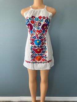 Mexican artesanal dress XSMAL