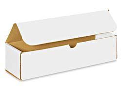 60 - 12 x 3 1⁄2 x 3" White Indestructo Mailers