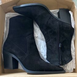 Zara Black Ankle Bootie