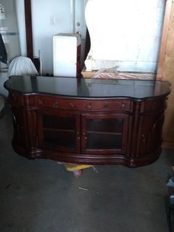 Mueble de Caoba,con Marmol