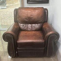 Leather Recliner 