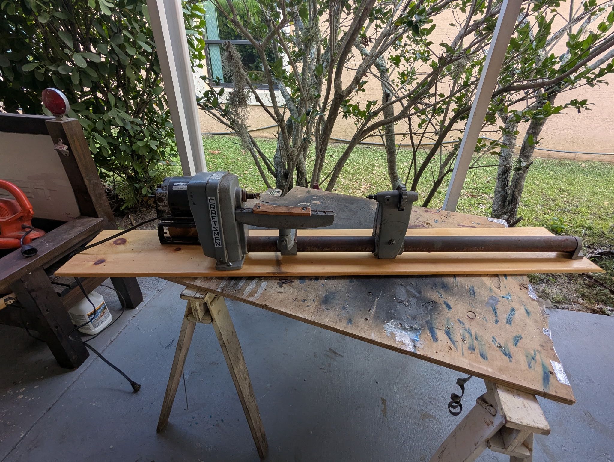 Craftsman bench top wood lace