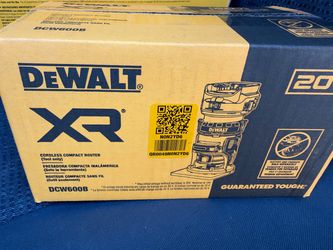 DEWALT XR DCW600B Cordless Compact Router