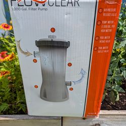 Bestway Flowclear 1000 GPH Filter Pump (Model 58664E)