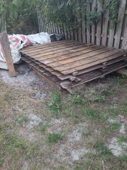 8x6 FT fence
