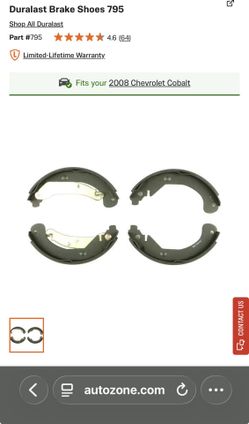 Duralast Brake Shoe 795