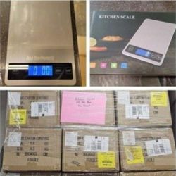 Pallet of brand new kitchen scales

20 per box
35 boxes