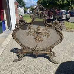 French Provincial Fire Screen