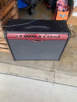 Large spider 212 guitar amp works good heavy