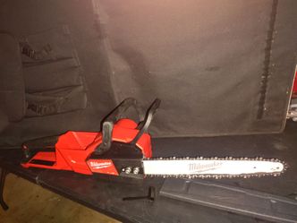 Milwaukee 16in cordless chainsaw tool only