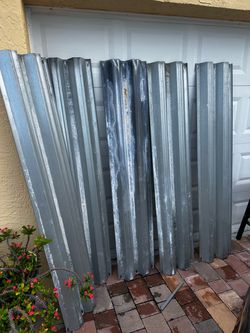 Galvanized Steel Corrugated Hurricane Shutters