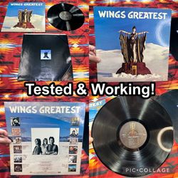 Paul McCartney - WINGS - Greatest - Vinyl LP 1978 Capitol Records SOO-11905