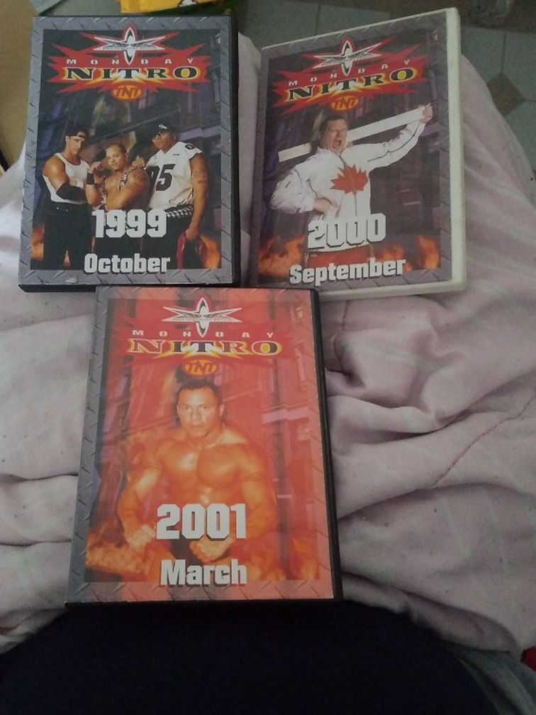 Wcw Nitro Episodes With Cases