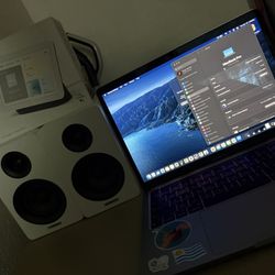 My Mini Studio, With MacBook Pro With Touch Bar M1 2020