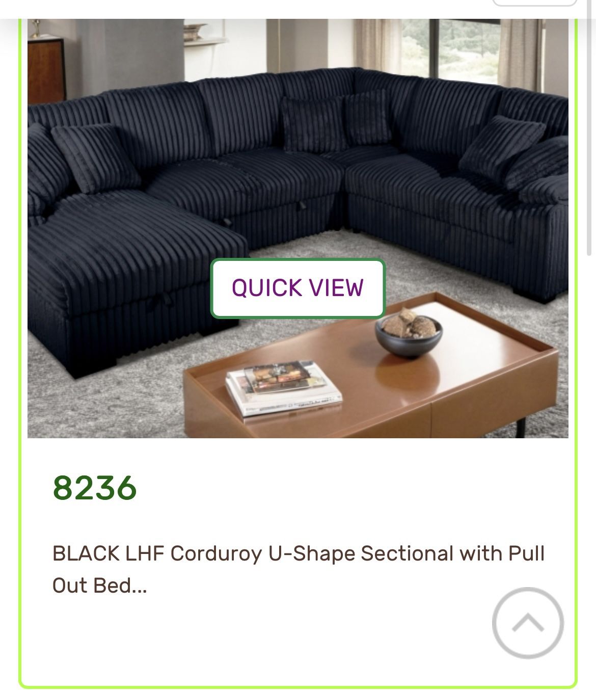 Sectional Pull Out Bed