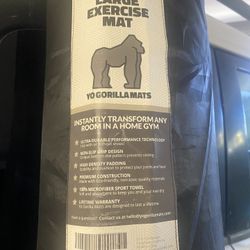 Premium Large Exercise Mat - Yo Gorilla Mats