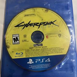 PlayStation Game Cyberpunk 2077