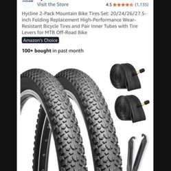 Bicycle Tires.       20 Dollars 