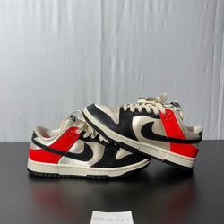 Nike (Black toe crimson dunk low) sz. 7w