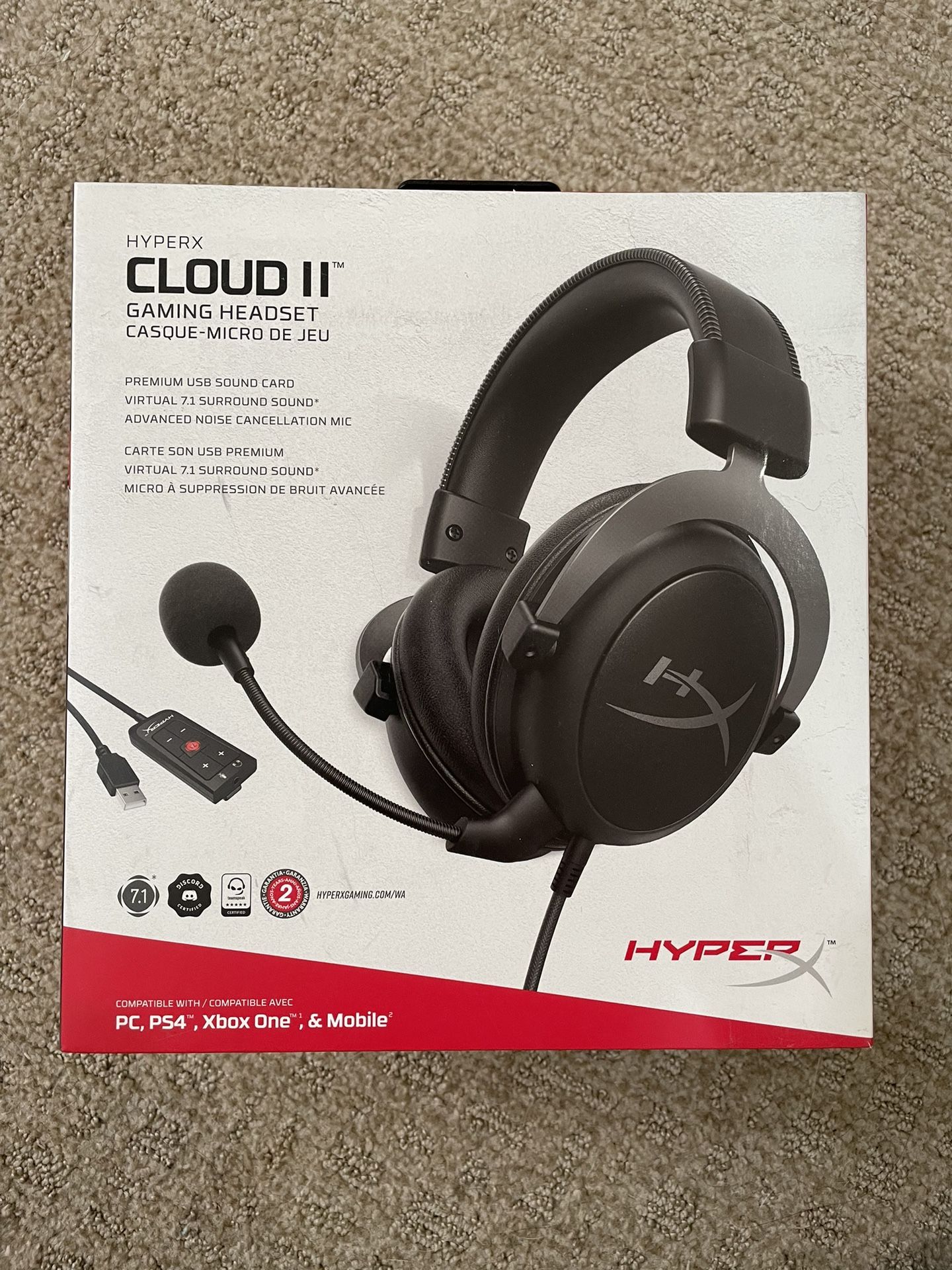 HyperX Cloud II Gaming Headset