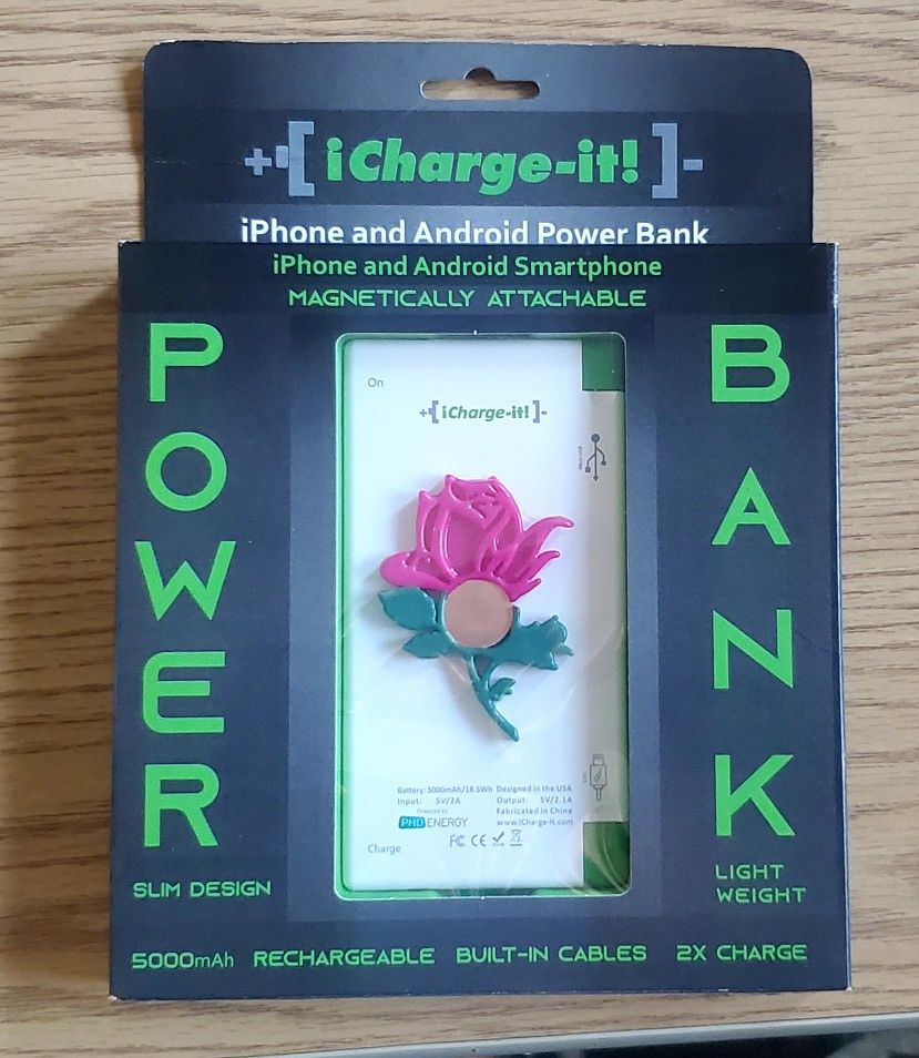 New And Never Used Power Bank For iPhone And Android Fast Charger