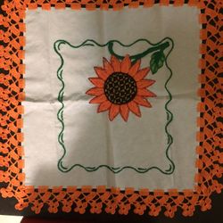 Servilleta Bordada a mano 