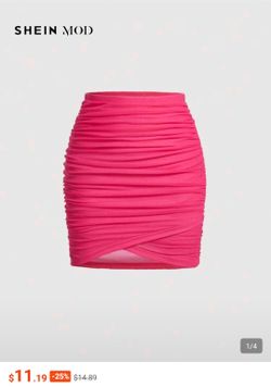 Pink skirt (shein)