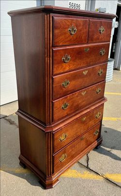 The American Craftsman Collection by Stanley Mahogany Dresser Chest of Drawers