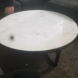 West Elm Marble Coffee Table