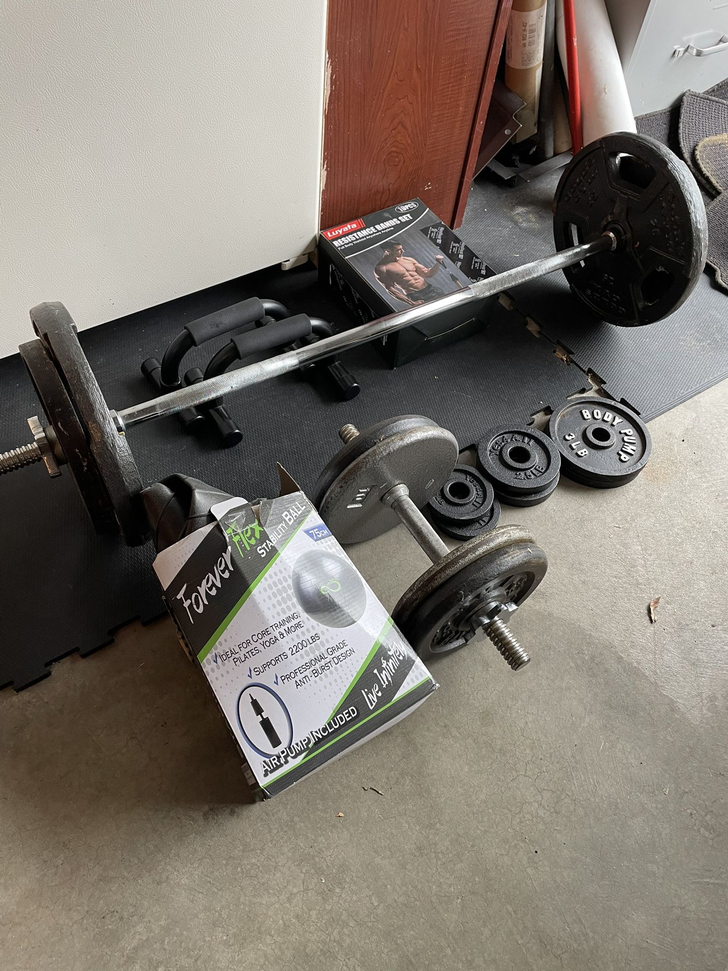 Weights and Exercise Equipment 