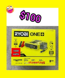 Ryobi inverter tools batteries chargers saw ramps fan