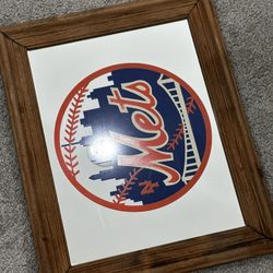 Mirror Mets Baseball 