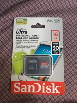 SanDisk 16 GB SD Card