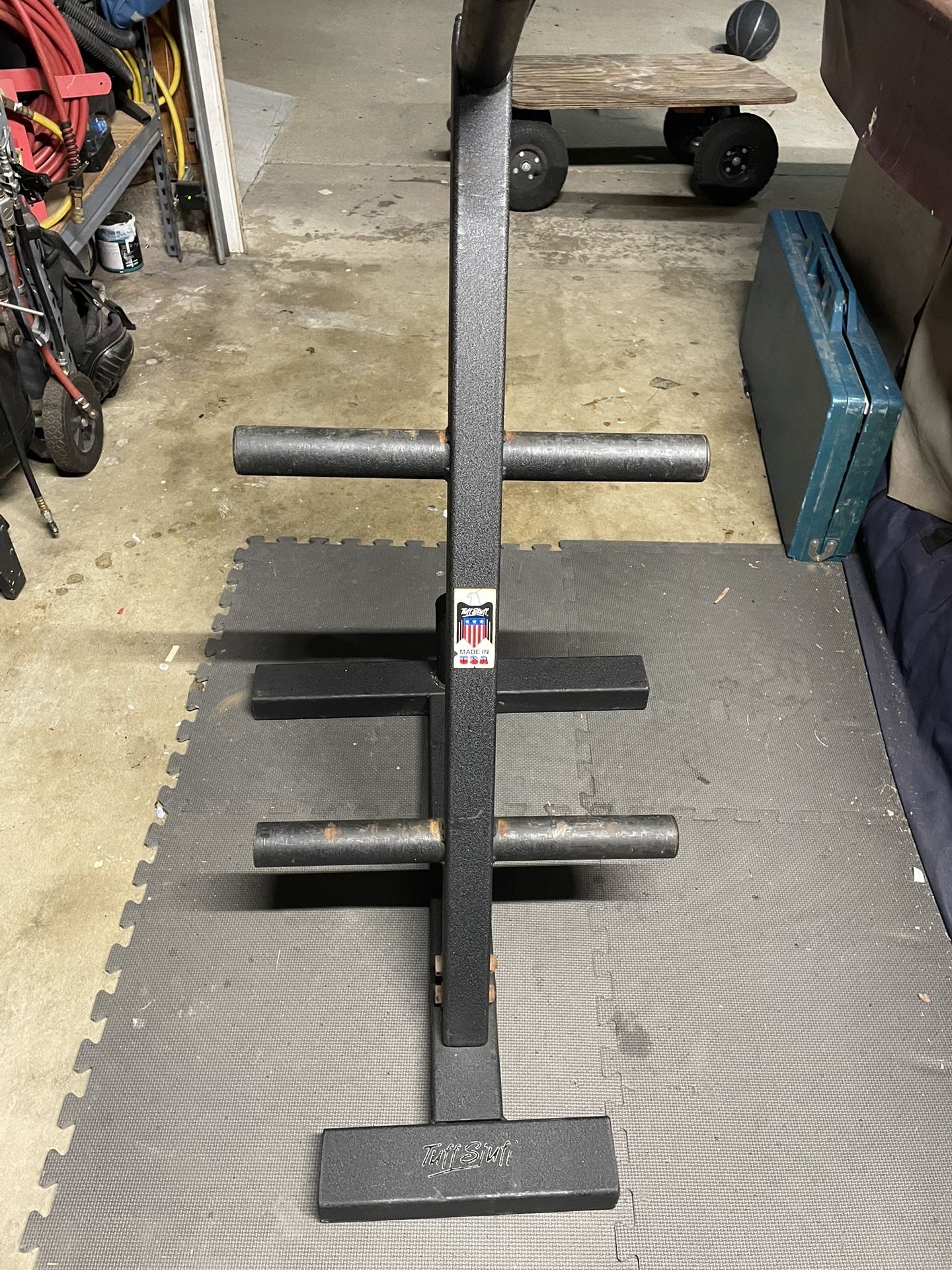 Olympic Weight Rack. 30 Dollars