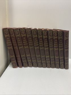 RARE Complete 12 Vol Set 1948 Home University Encyclopedia - Charles Knight Art